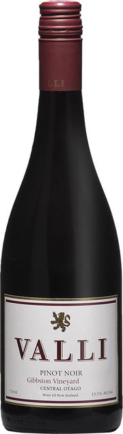 Valli Gibbston Vineyard Central Otago Pinot Noir 2016 - Pinot Noir - Black Market