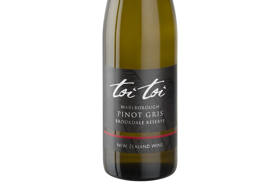 Toi Toi Brookdale Reserve Marlborough Pinot Gris 2018 - Pinot Gris - Black Market