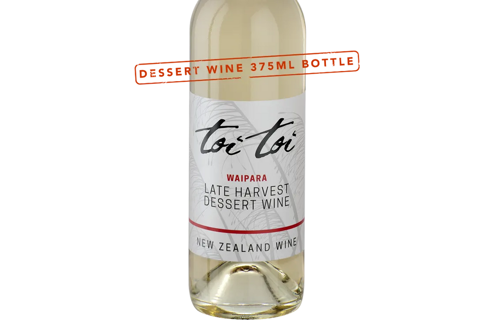 Toi Toi Waipara Late Harvest Dessert Wine 2018 (375ml) - Riesling - Black Market