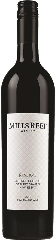 Mills Reef Reserve Gimblett Gravels Cabernet Merlot 2018 - Cabernet Sauvignon - Black Market