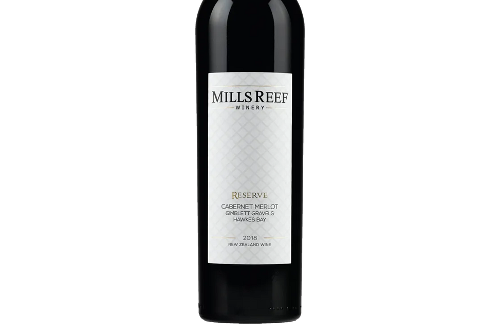Mills Reef Reserve Gimblett Gravels Cabernet Merlot 2018 - Cabernet Sauvignon - Black Market