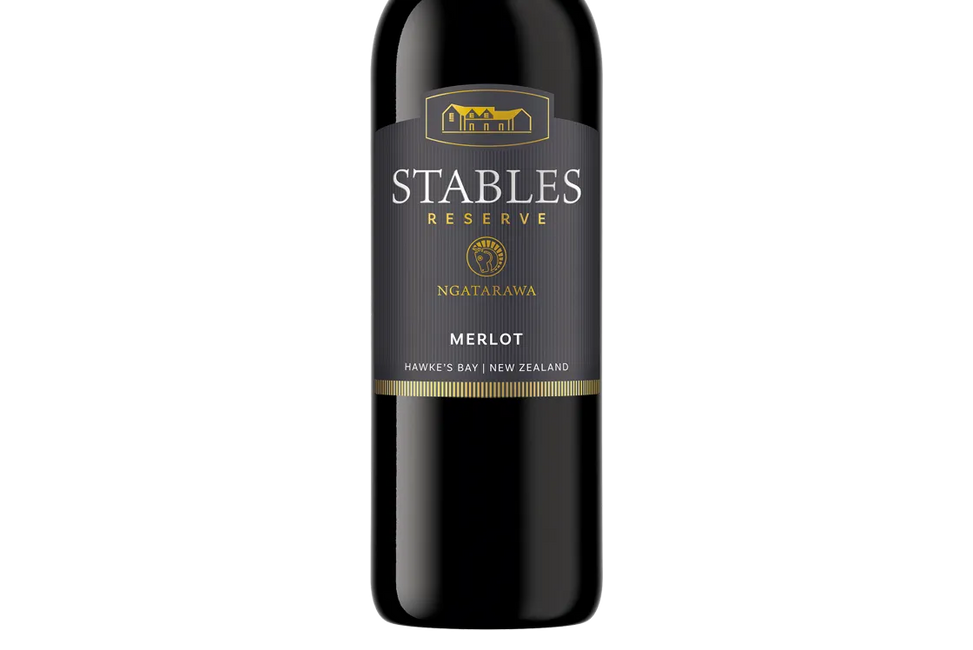 Stables Ngatarawa Reserve Hawke's Bay Merlot 2018 - Merlot - Black Market