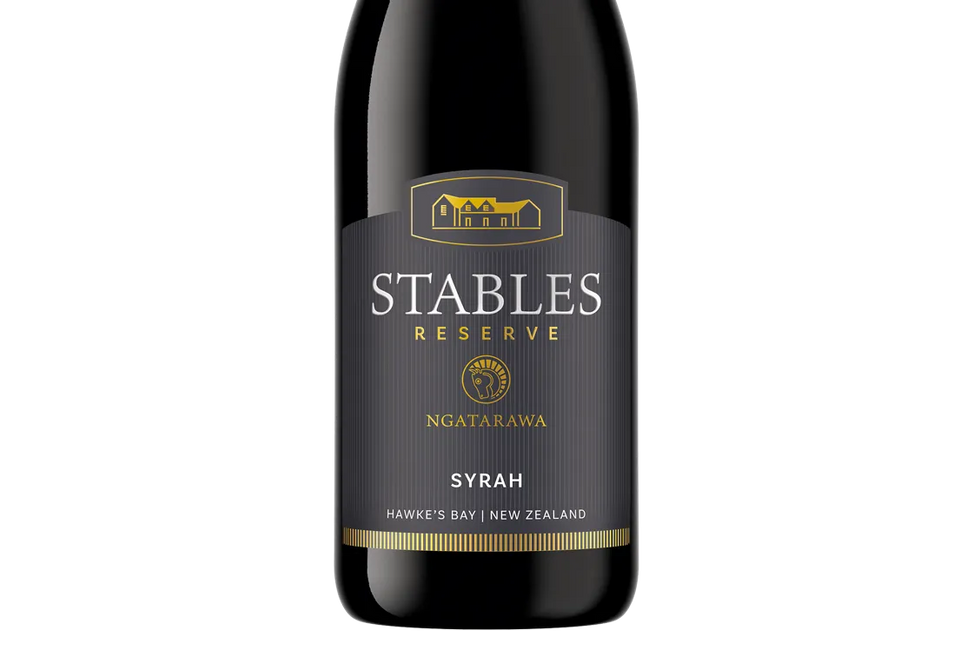 Stables Ngatarawa Reserve Hawke's Bay Syrah 2018 - Syrah - Black Market