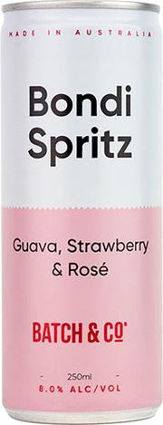 Batch & Co Bondi Spritz Guava, Strawberry & Rosé NV (Australia) (250ml) - Rosé - Black Market