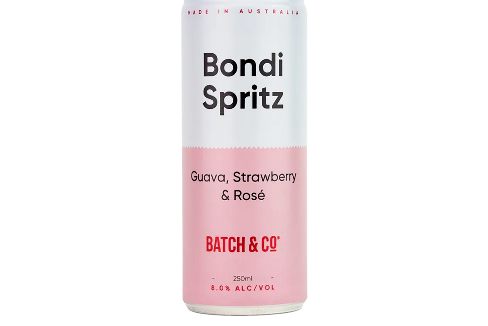 Batch & Co Bondi Spritz Guava, Strawberry & Rosé NV (Australia) (250ml) - Rosé - Black Market