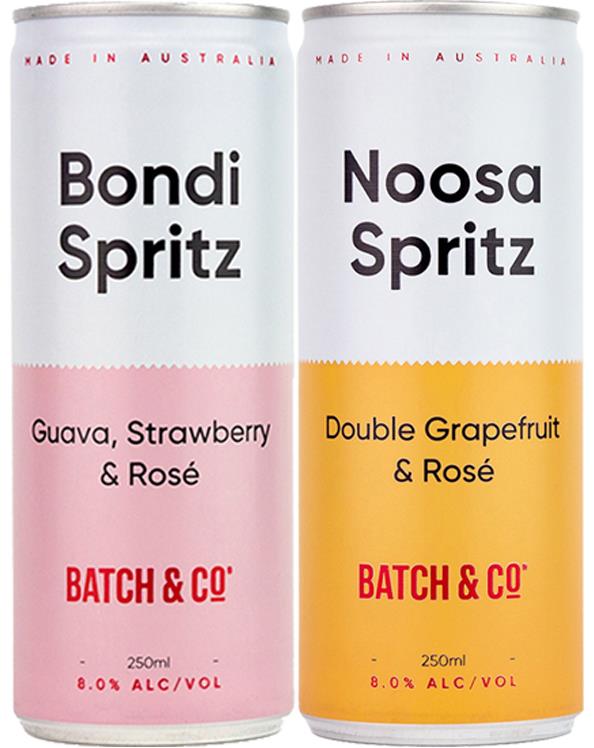Batch & Co Bondi-Noosa Spritz Mix NV (Australia) (250ml) - Rosé - Black Market