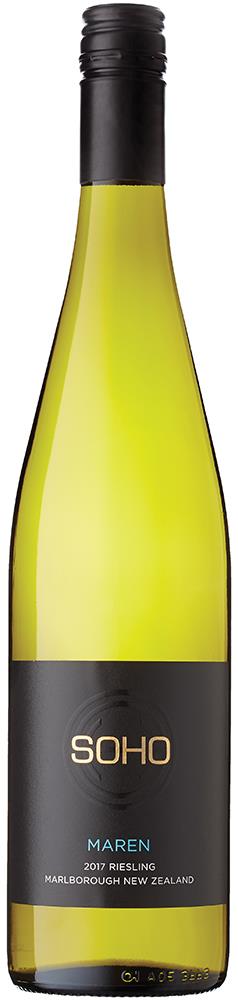 SOHO Maren Marlborough Riesling 2017 - Riesling - Black Market