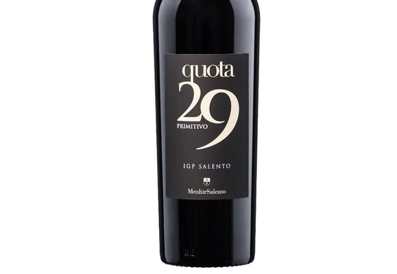 Cantine Menhir Quota 29 Primitivo 2018 (Italy) - Primitivo - Black Market