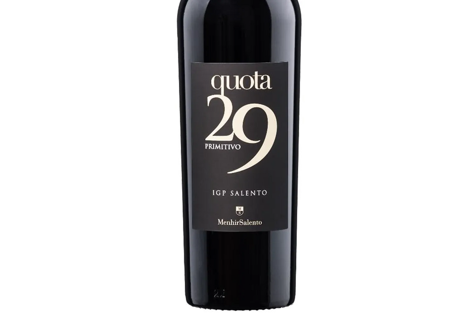 Cantine Menhir Quota 29 Primitivo 2018 (Italy) - Primitivo - Black Market