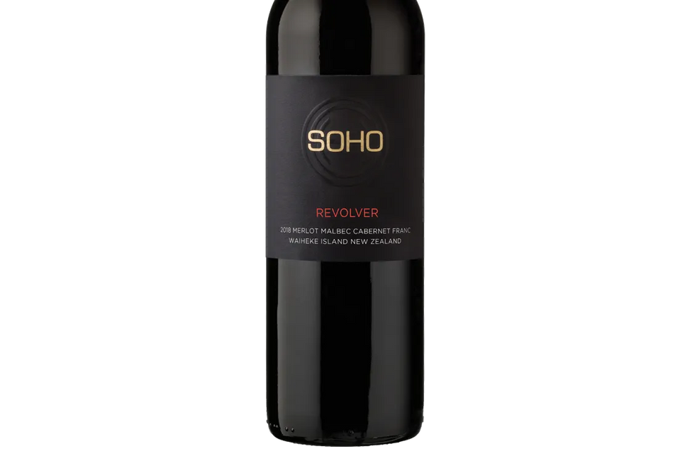 SOHO Revolver Waiheke Island Merlot Malbec Cabernet Franc 2018 - Merlot - Black Market