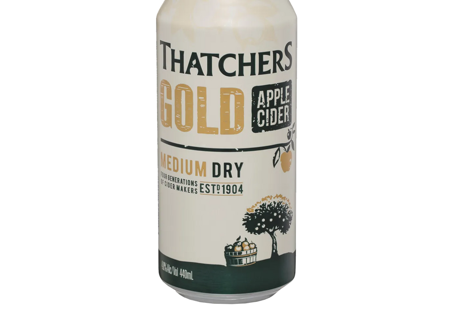 Thatcher’s Gold Apple Cider (440ml) - Cider - Black Market