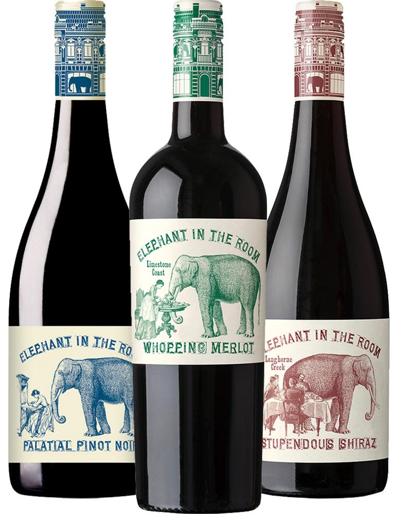 The Elephant In The Room Red Collection (Australia) - Mixed Case - Black Market