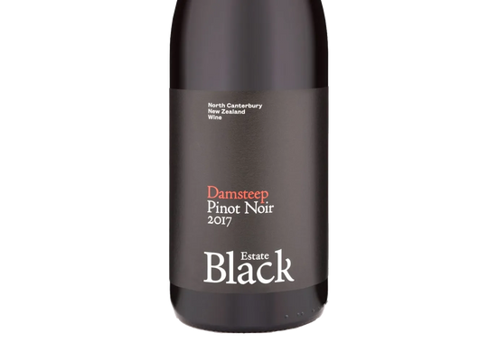 Black Estate Damsteep Waipara Pinot Noir 2017 - Pinot Noir - Black Market