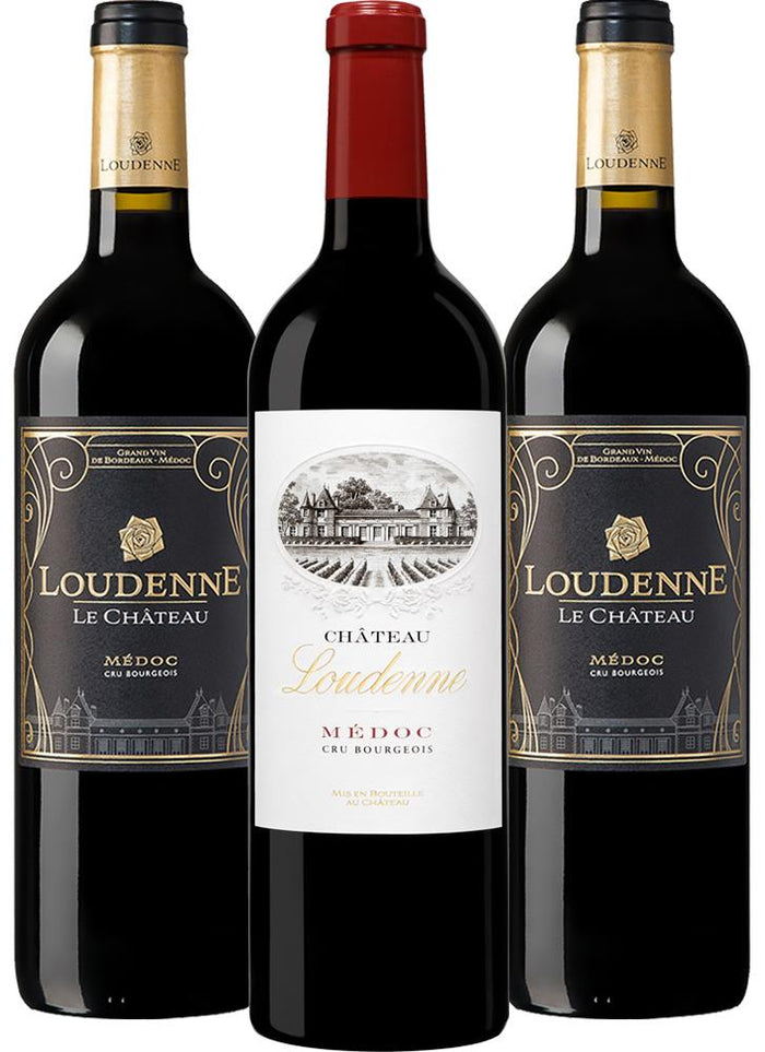 The Château Loudenne Médoc Cru Bourgeois Vertical Collection (France) - Mixed Case - Black Market