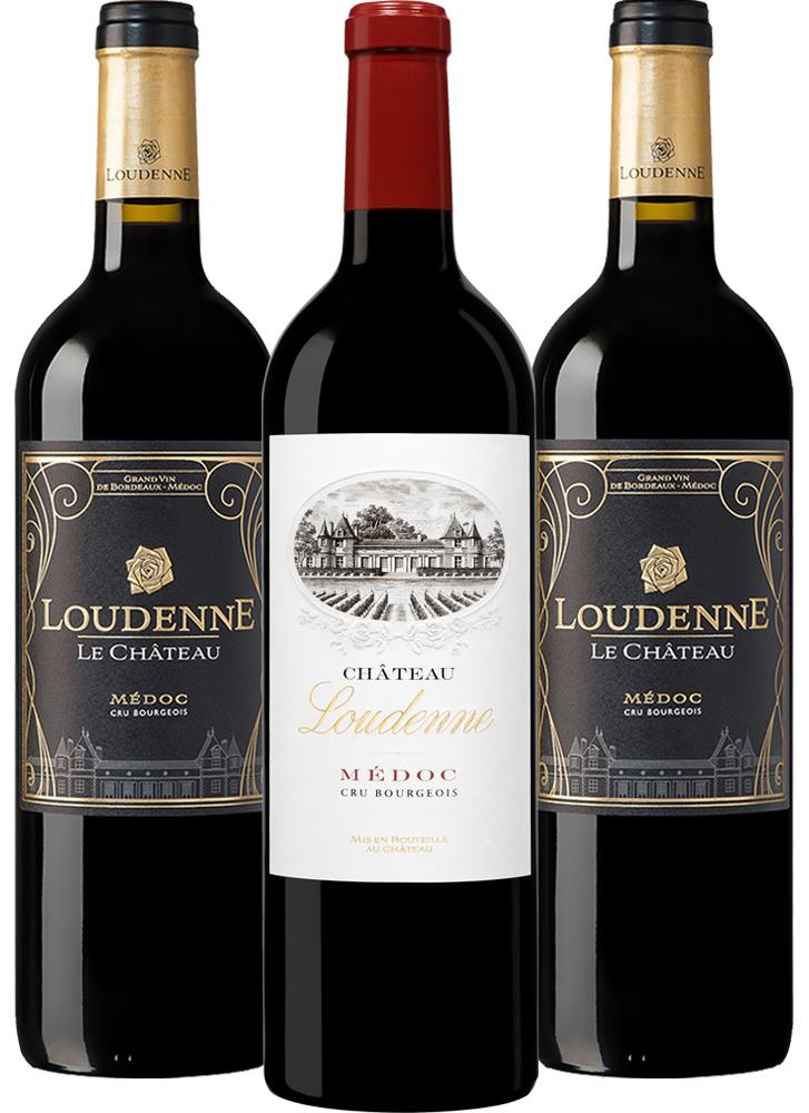 The Château Loudenne Médoc Cru Bourgeois Vertical Collection (France) - Mixed Case - Black Market