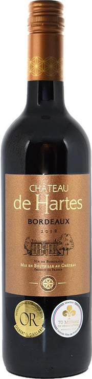Château De Hartes Bordeaux Rouge 2018 (France) - Bordeaux Blend - Black Market