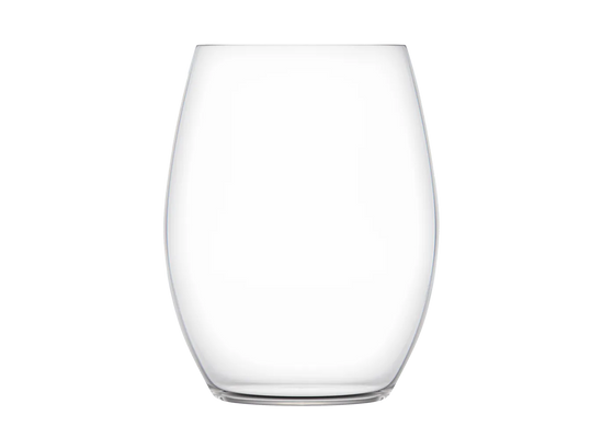Plumm Outdoors Vintage Stemless Red Wine Glass - Glass - Black Market