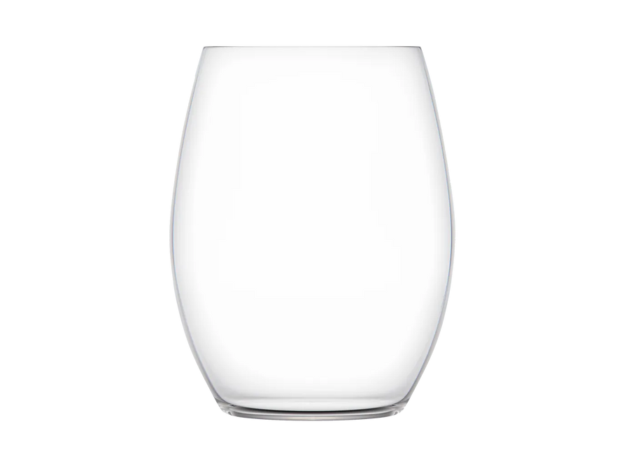 Plumm Outdoors Vintage Stemless Red Wine Glass - Glass - Black Market