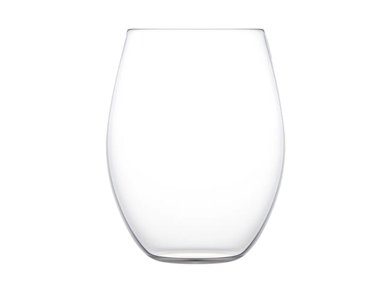 Plumm Outdoors Vintage Stemless White Wine Glass - Glass - Black Market