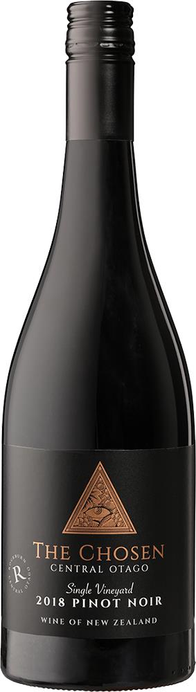 Rockburn The Chosen Single Vineyard Central Otago Pinot Noir 2018 - Pinot Noir - Black Market