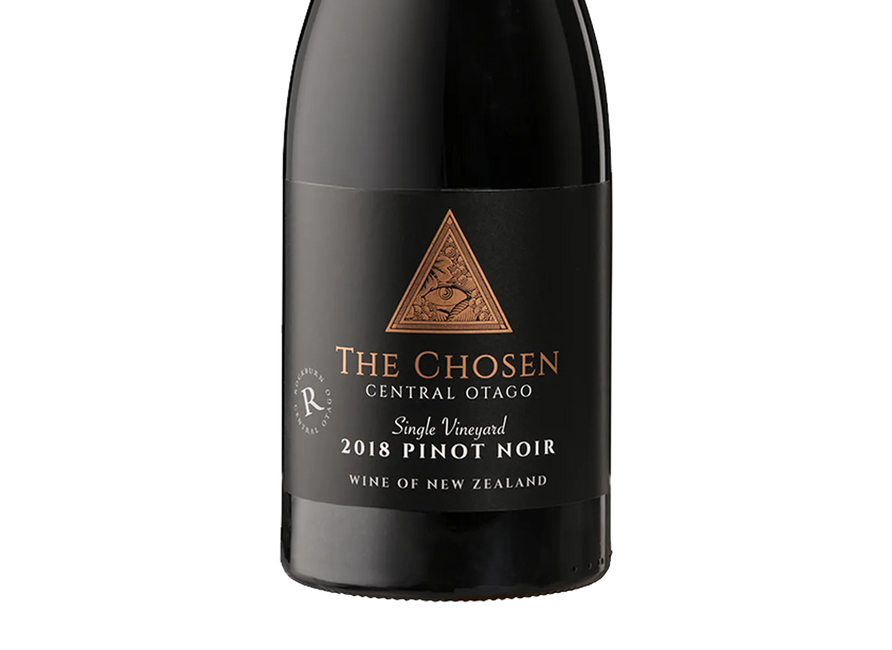 Rockburn The Chosen Single Vineyard Central Otago Pinot Noir 2018 - Pinot Noir - Black Market