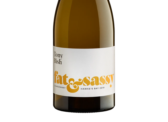 Tony Bish Fat & Sassy Hawke's Bay Chardonnay 2019 - Chardonnay - Black Market