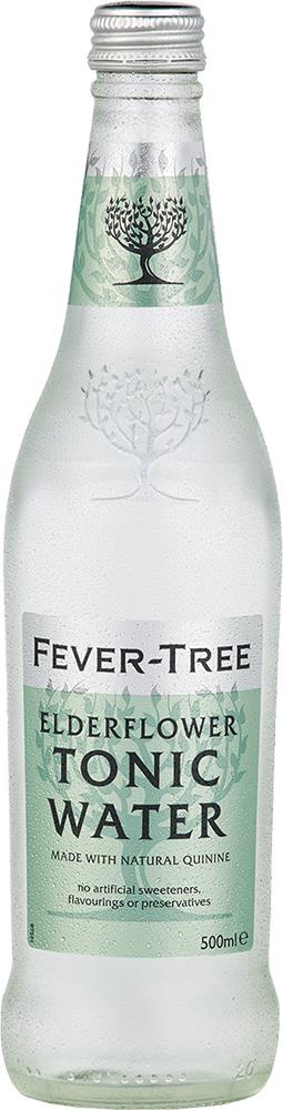 Fever Tree Premium Elderflower Tonic Water 8 x 500ml - Tonic Water - Black Market