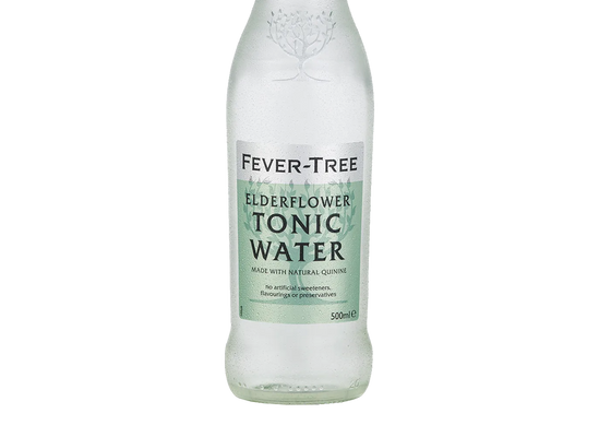 Fever Tree Premium Elderflower Tonic Water 8 x 500ml - Tonic Water - Black Market