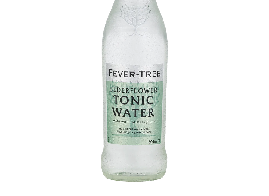 Fever Tree Premium Elderflower Tonic Water 8 x 500ml - Tonic Water - Black Market