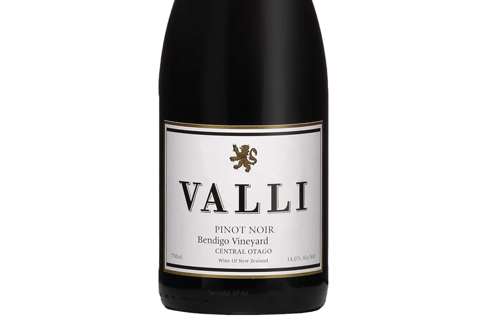 Valli Bendigo Vineyard Central Otago Pinot Noir 2018 - Pinot Noir - Black Market