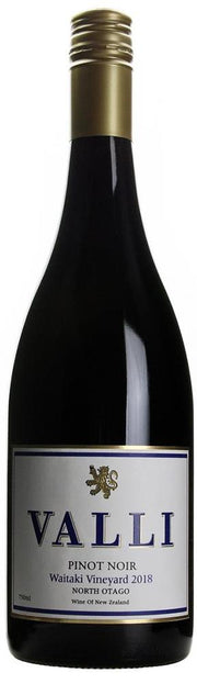 Valli Waitaki Vineyard North Otago Pinot Noir 2018 - Pinot Noir - Black Market