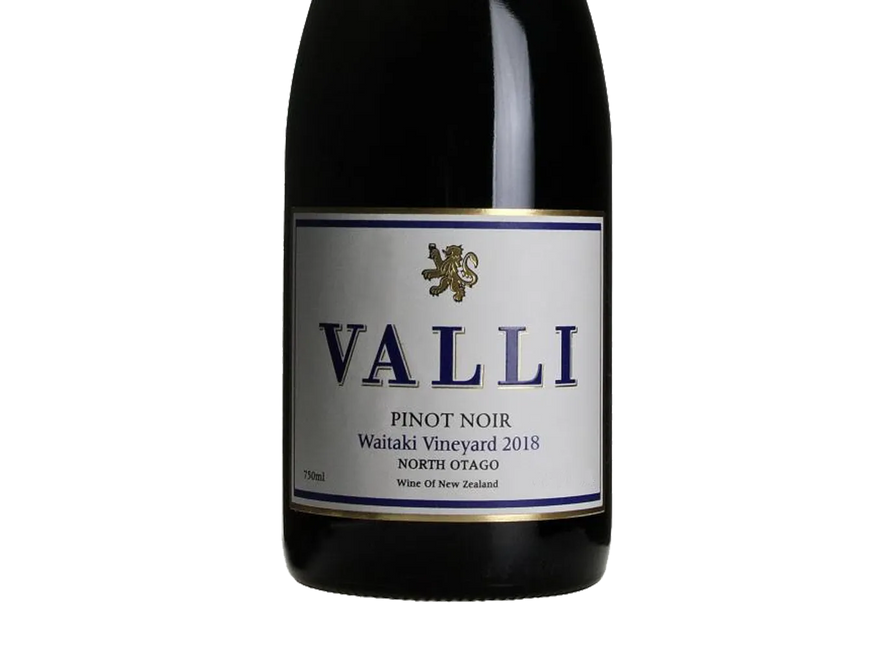 Valli Waitaki Vineyard North Otago Pinot Noir 2018 - Pinot Noir - Black Market