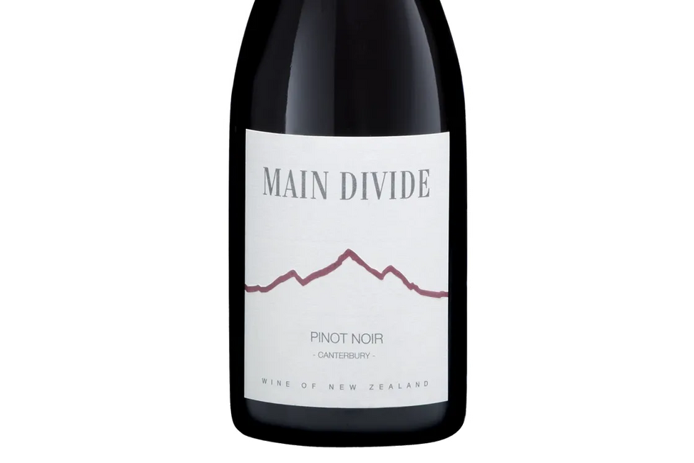 Main Divide North Canterbury Pinot Noir 2018 - Pinot Noir - Black Market
