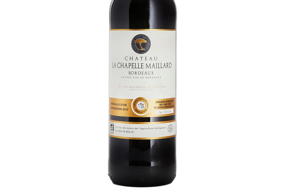 Château La Chapelle Maillard Bordeaux Rouge 2017 (France) - Bordeaux Blend - Black Market