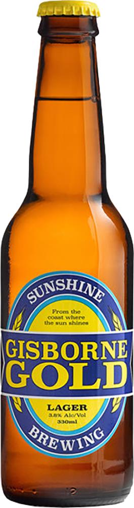 Sunshine Gisborne Gold (330ml) - Beer - Black Market