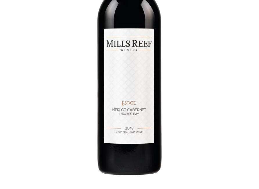 Mills Reef Estate Hawke's Bay Merlot Cabernet 2018 - Merlot - Black Market