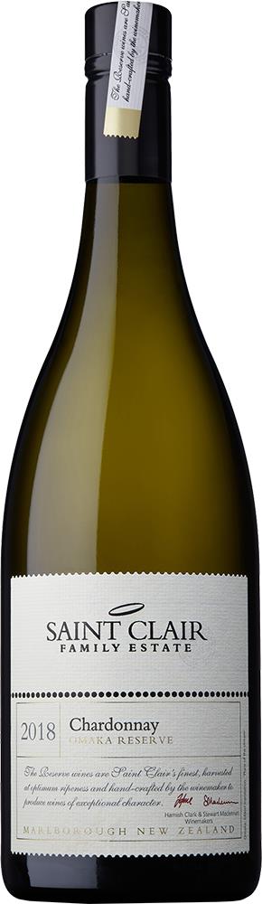 Saint Clair Omaka Reserve Marlborough Chardonnay 2018 - Chardonnay - Black Market