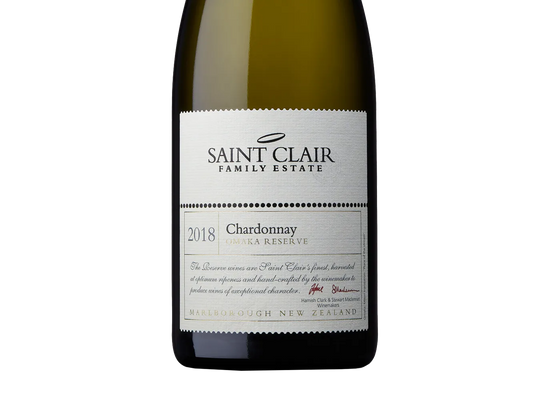 Saint Clair Omaka Reserve Marlborough Chardonnay 2018 - Chardonnay - Black Market