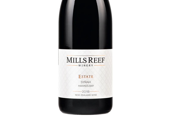 Mills Reef Estate Hawke's Bay Syrah 2018 - Syrah - Black Market
