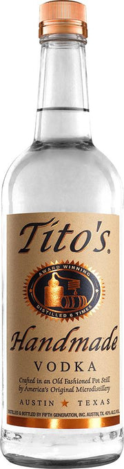 Tito's Handmade Vodka (750ml) - Vodka - Black Market