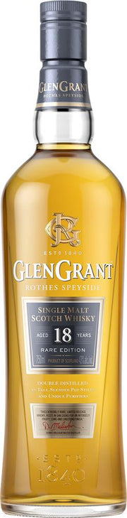 Glen Grant 18 YO Single Malt Scotch Whisky (700ml) - Whisky - Black Market