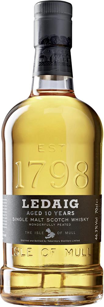 Ledaig 10 YO Isle of Mull Single Malt Scotch Whisky (700ml) - Whisky - Black Market