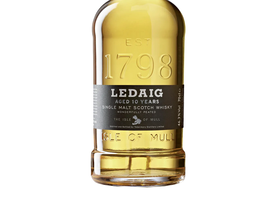 Ledaig 10 YO Isle of Mull Single Malt Scotch Whisky (700ml) - Whisky - Black Market