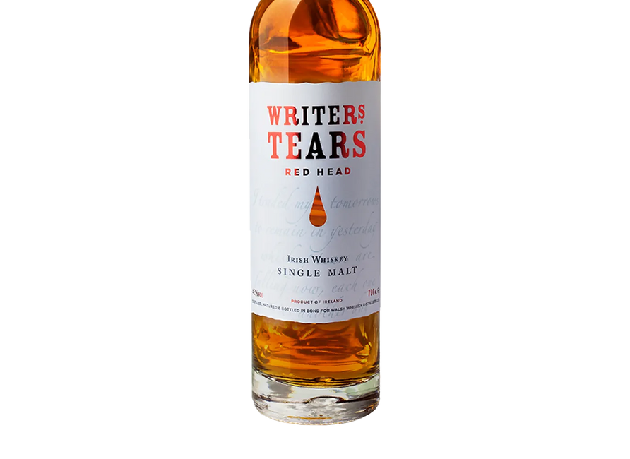 Writers' Tears Red Head Single Malt Irish Whiskey (700ml) - Whisky - Black Market