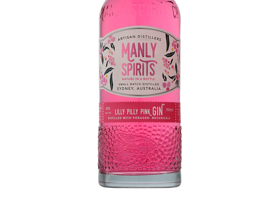 Manly Spirits Lilly Pilly Pink Gin (700ml) - Gin - Black Market