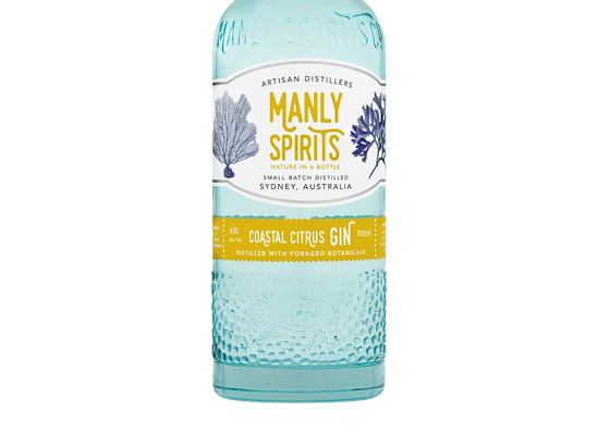Manly Spirits Coastal Citrus Gin (700ml) - Gin - Black Market