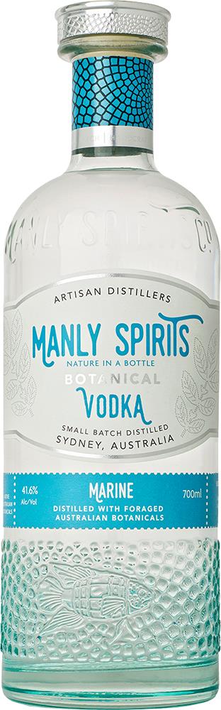Manly Spirits Marine Botanical Vodka (700ml) - Vodka - Black Market