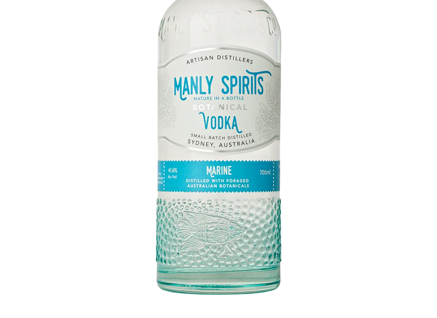 Manly Spirits Marine Botanical Vodka (700ml) - Vodka - Black Market
