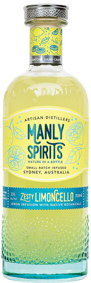 Manly Spirits Zesty Limoncello (700ml) - Limoncello - Black Market