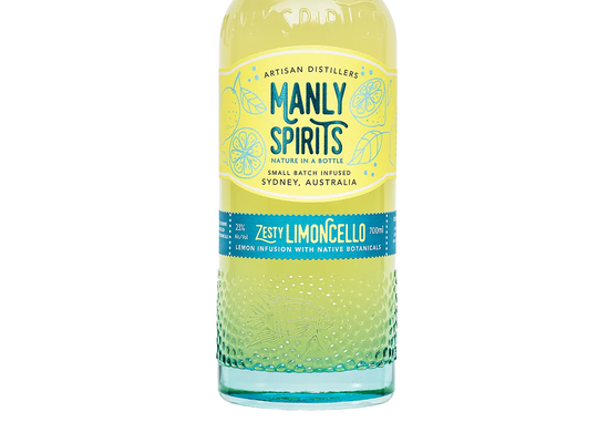 Manly Spirits Zesty Limoncello (700ml) - Limoncello - Black Market